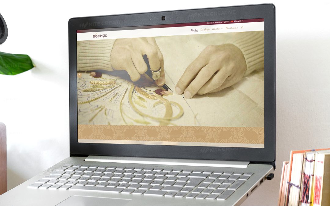 Mộc Mạc – Website giới thiệu sản phẩm