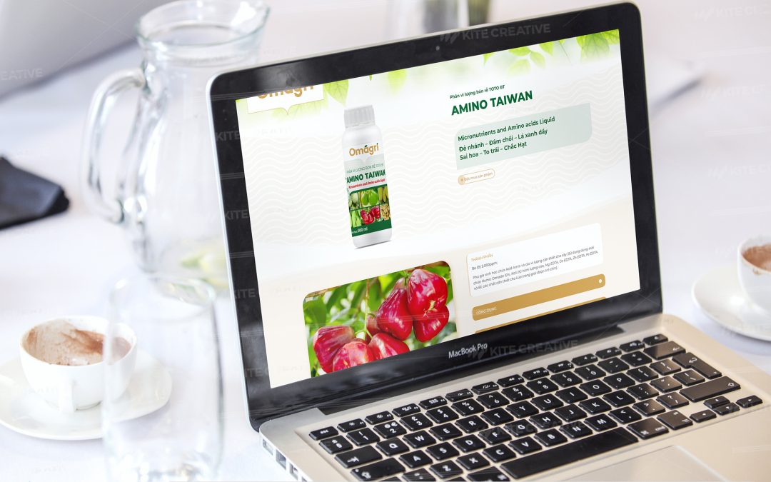 Omagri – Website giới thiệu doanh nghiệp